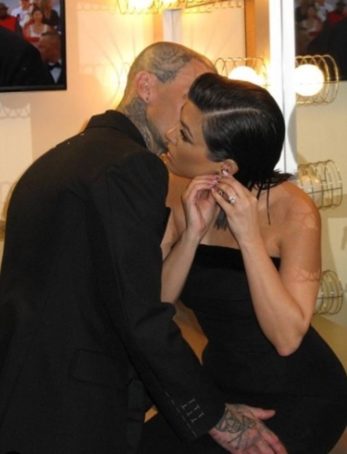 La ex esposa de Travis Baker tiene sentimientos por el músico - Créditos: Instagram Kourtney Kardashian