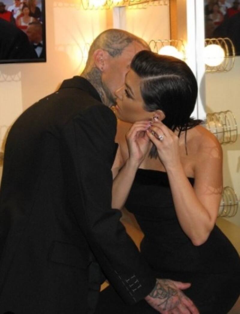 La ex esposa de Travis Baker tiene sentimientos por el músico - Créditos: Instagram Kourtney Kardashian