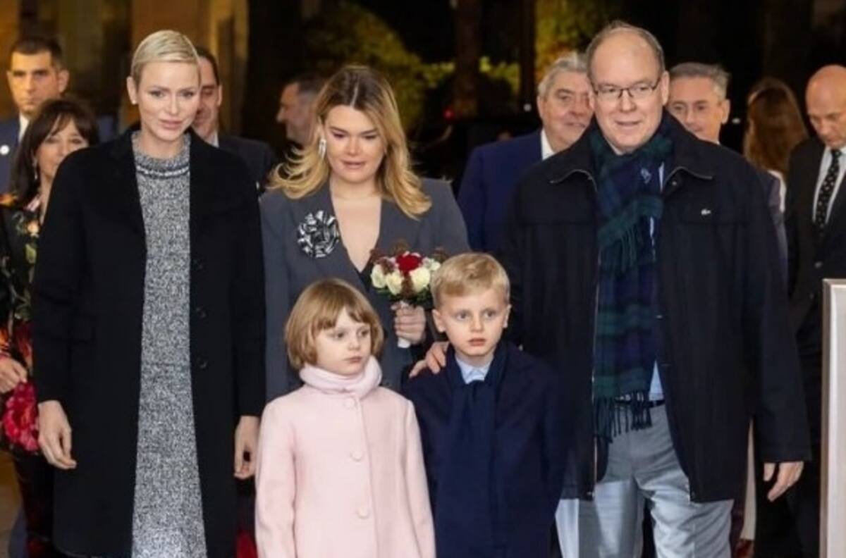 Charlene y su hija Gabriella no pasaron inadvertidas en un evento en Montecarlo
