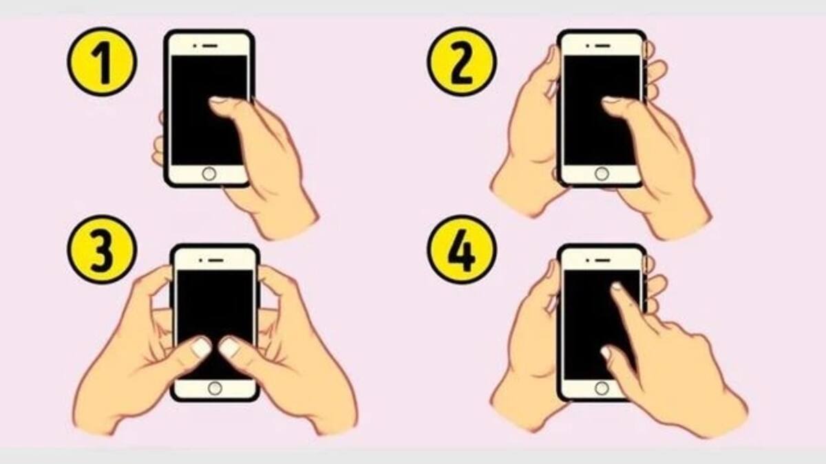 La forma en cómo sostienes el celular revela tu personalidad en el amor. - Créditos: Internet