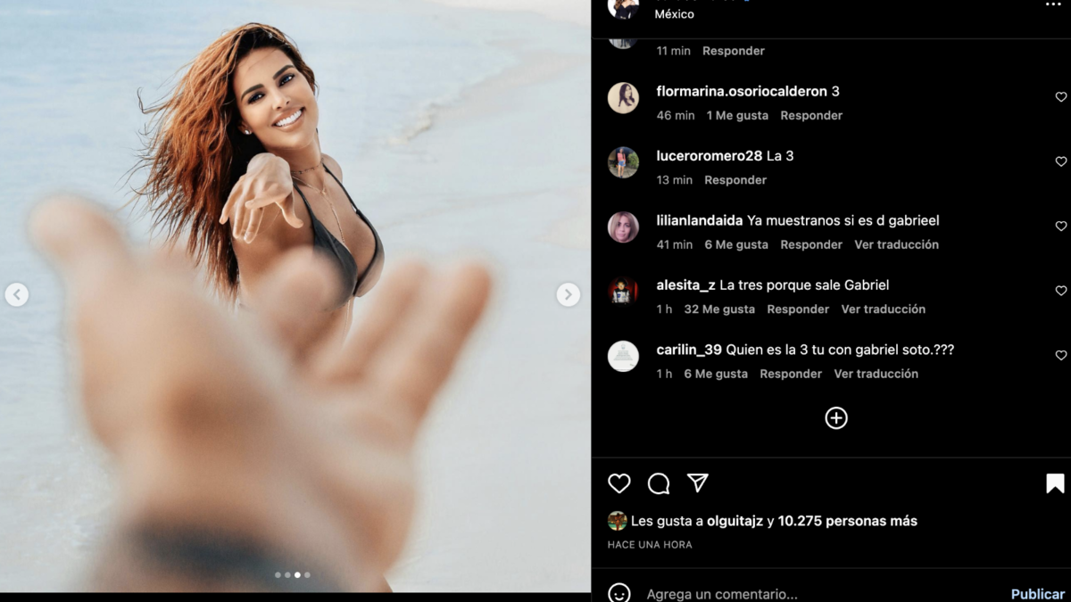 Sara Corrales confirmaría su relación con Gabriel Soto con esta romántica foto