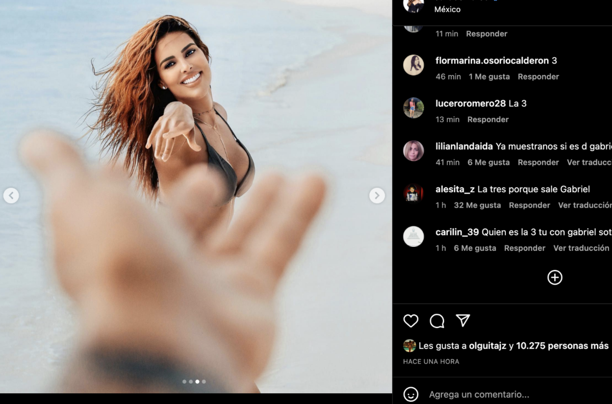 Sara Corrales confirmaría su relación con Gabriel Soto con esta romántica foto