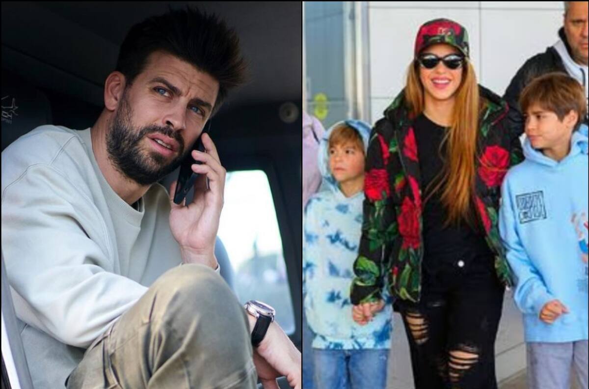 La furiosa reacción de Gerard Piqué a la mudanza de Shakira y sus hijos a Estados Unidos