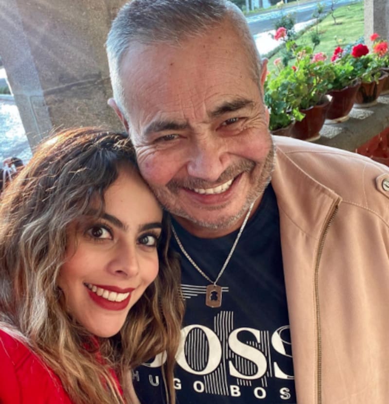 La hija del Rudo Rivera se despide de su papá - Créditos: Instagram