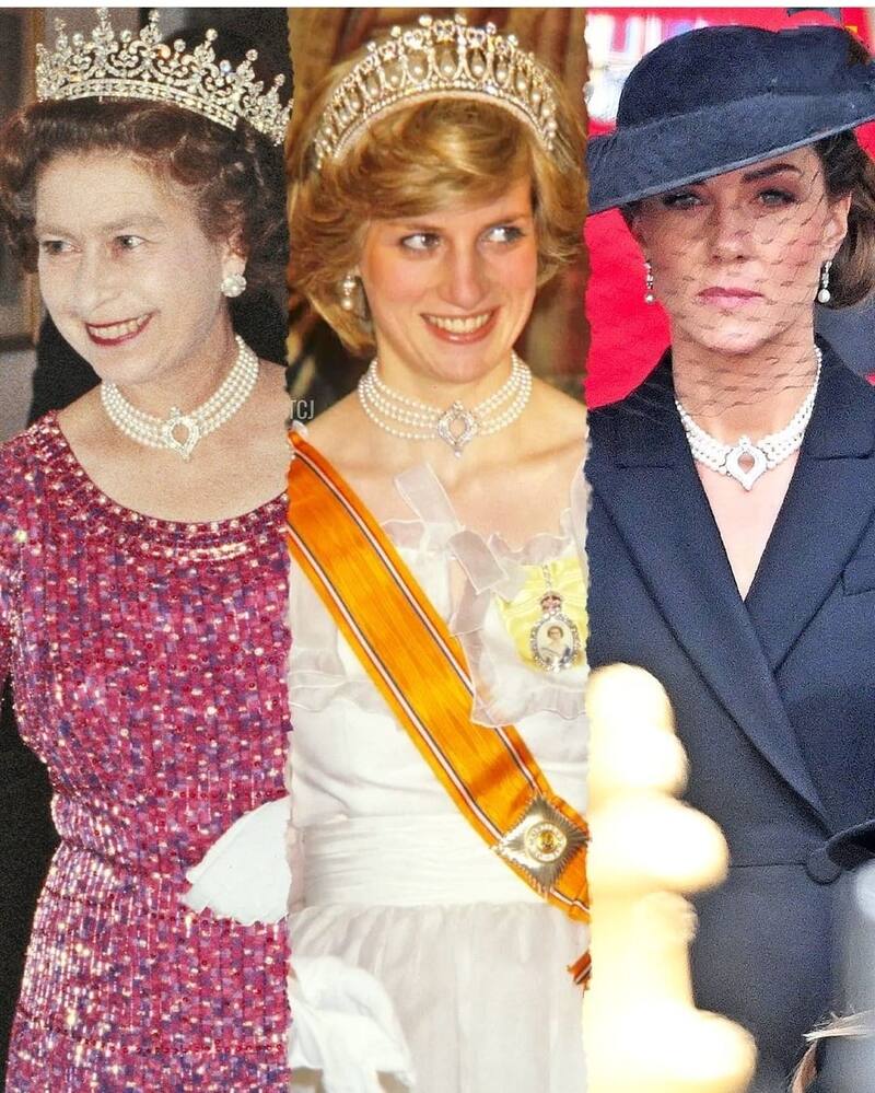 La historia del collar de perlas de la reina Isabel II - Créditos: Especial