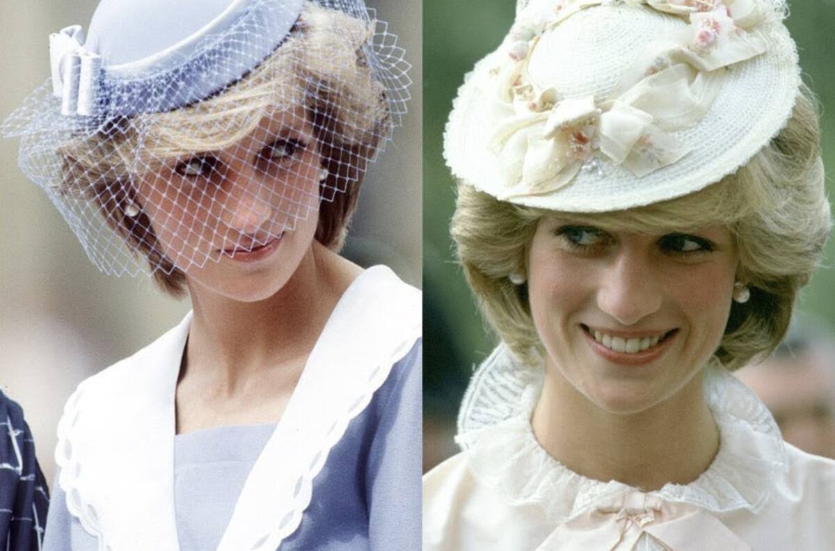 La increíble y extravagante colección de sombreros de Lady Di