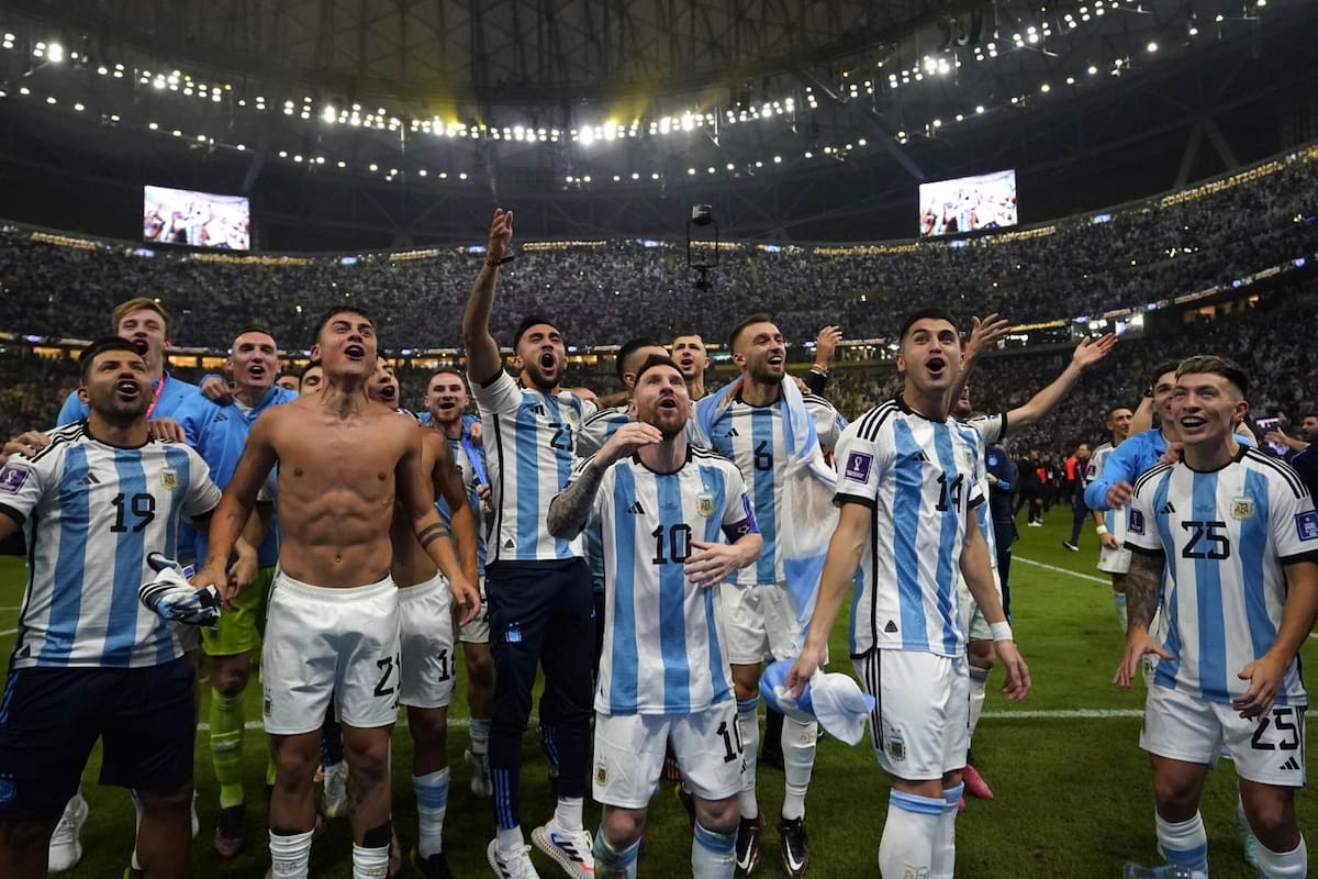 La infaltable cábala de la selección argentina - Créditos: Twitter