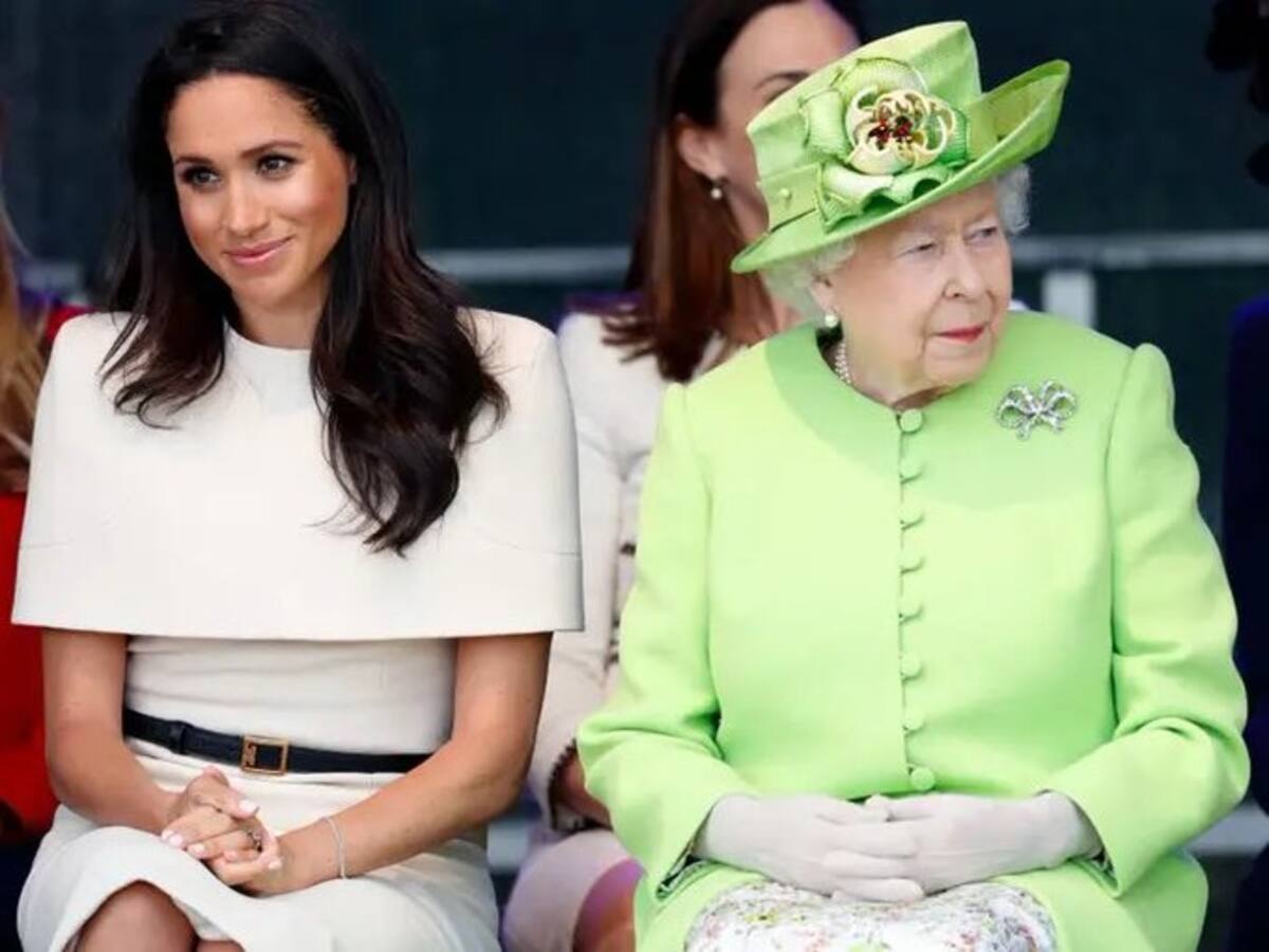 La monarca quería que Meghan no dejara su carrera - Créditos: Twitter