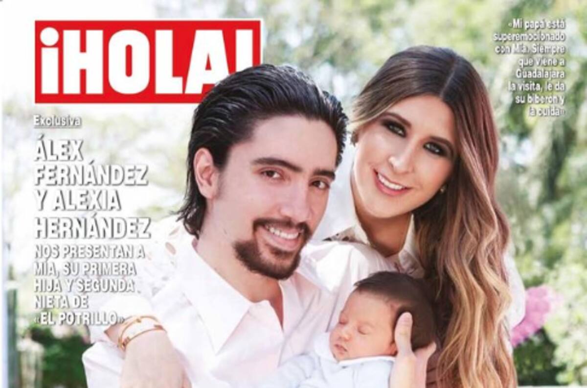 La nieta de Alejandro Fernández protagoniza su primera portada, así es su carita