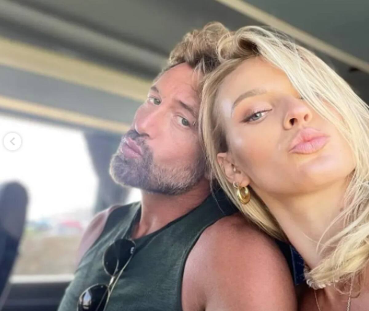 La pareja de actores fue delatada por el chef que los atendió mientras daban un paseo en yate por el Mar Caribe. - Créditos: Instagram