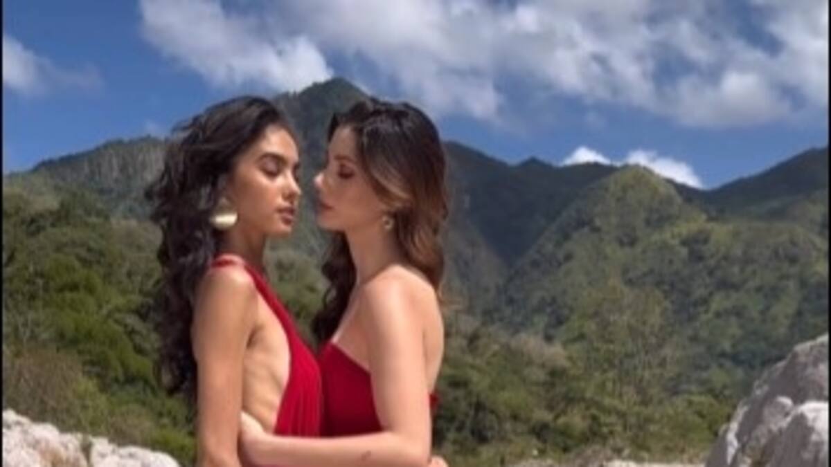 La pareja de reinas de Puerto Rico y Argentina celebran San Valentín con sensual puesta en escena