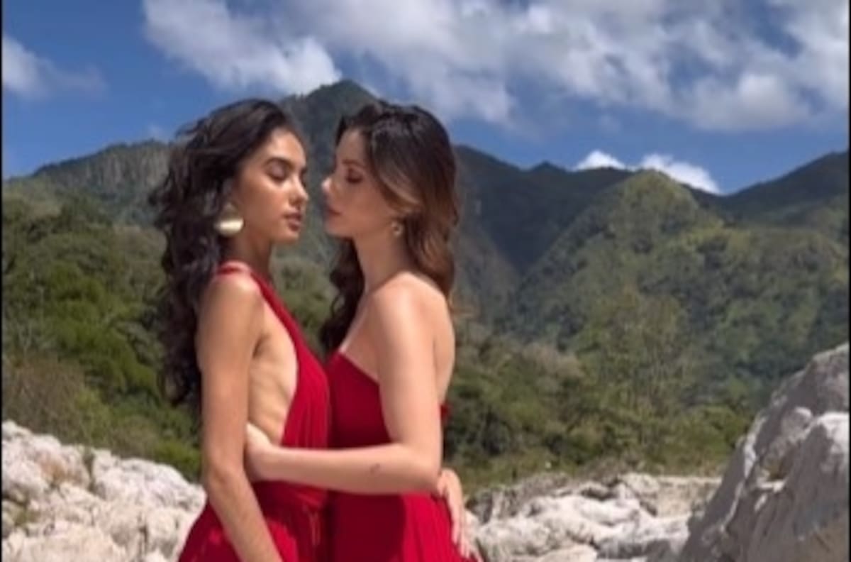 La pareja de reinas de Puerto Rico y Argentina celebran San Valentín con sensual puesta en escena