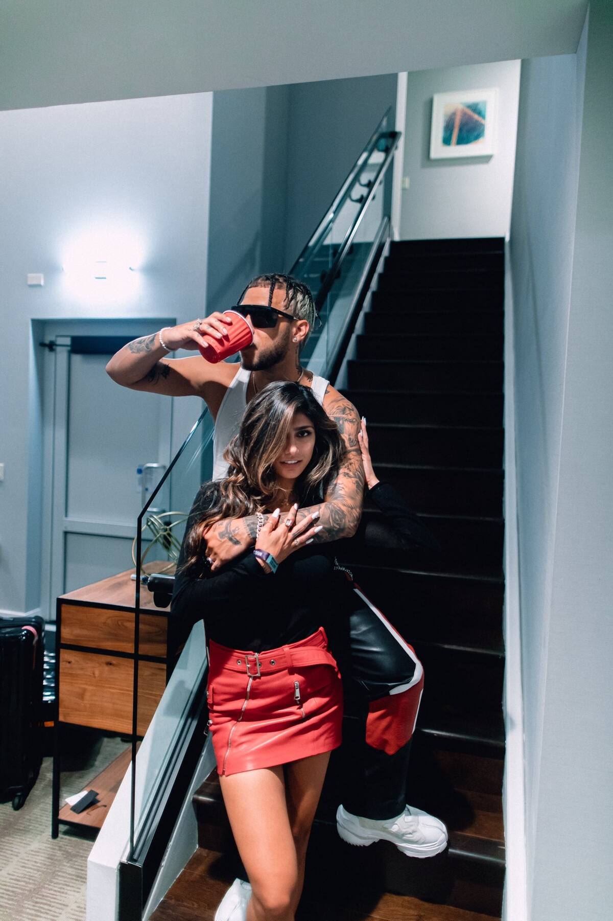 La pareja sortea críticas - Créditos: Twitter