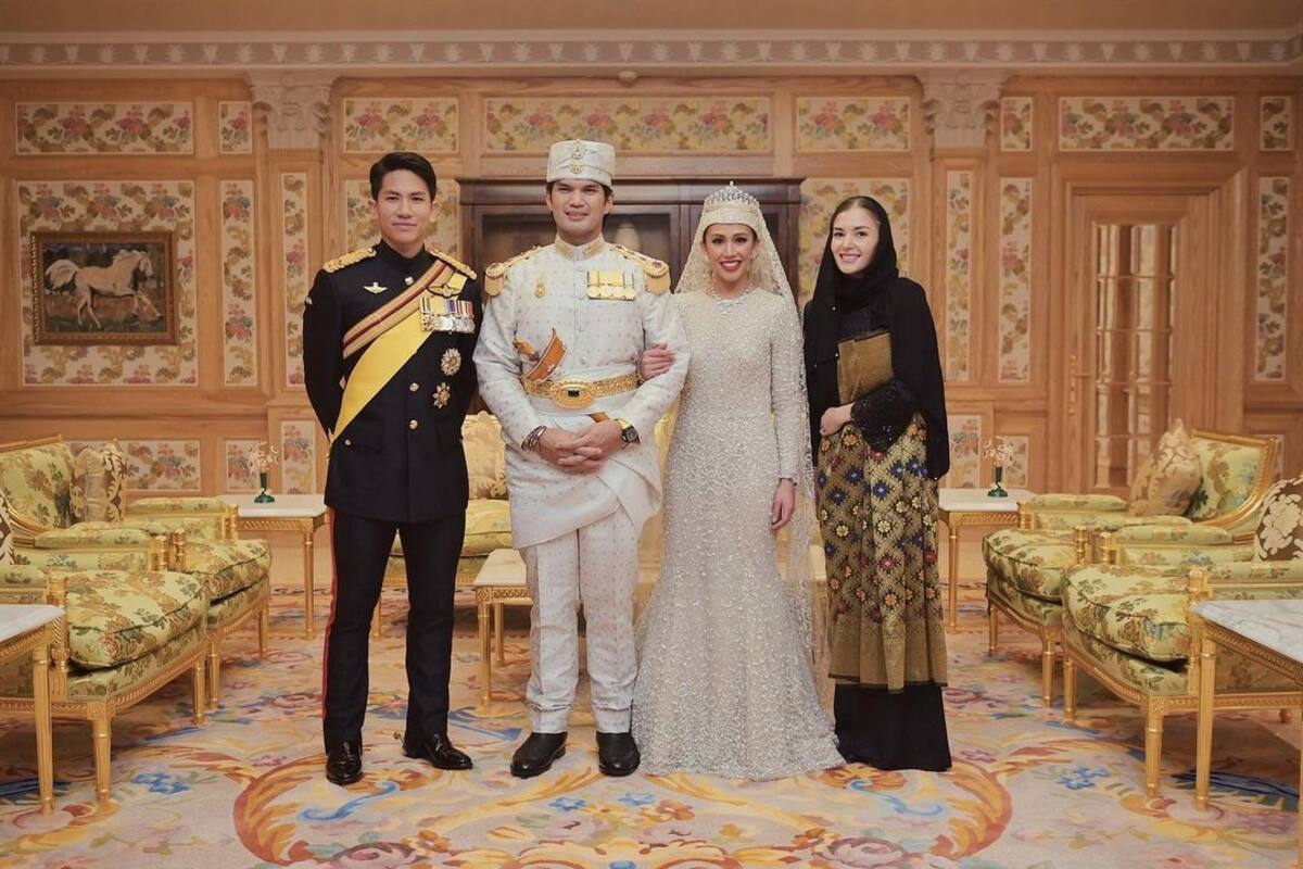 La princesa Azemah se casó con su primo - Créditos: Instagram