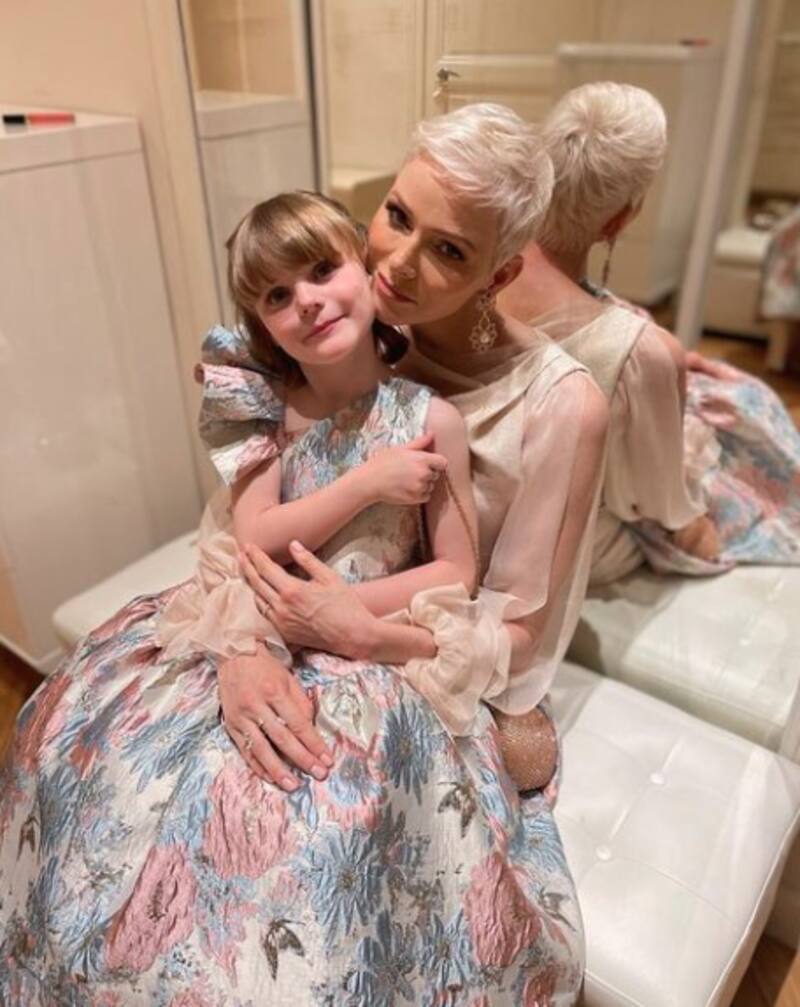 La princesa Charlene publica foto con su hija - Créditos: Instagram