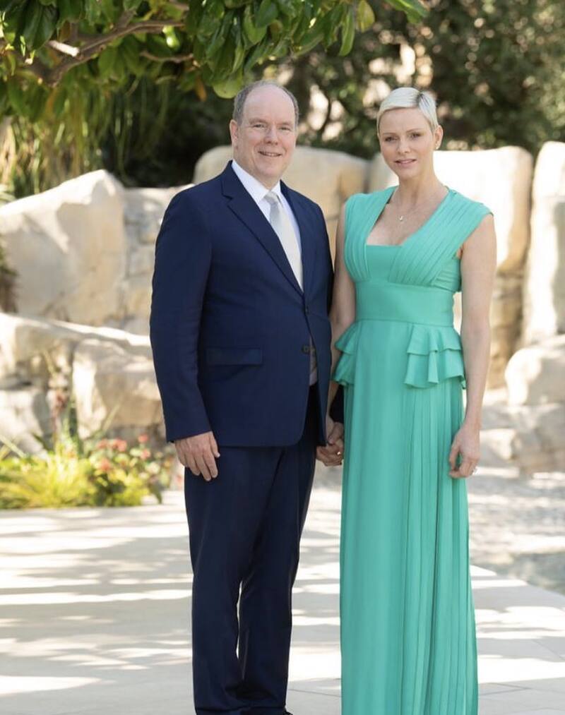 La princesa Charlene y Alberto de Mónaco festejan su 11 aniversario - Créditos: Instagram