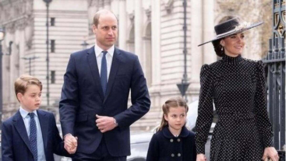 Hija del príncipe William y Kate Middleton encanta a todos con su carisma, incluyendo al arzobispo