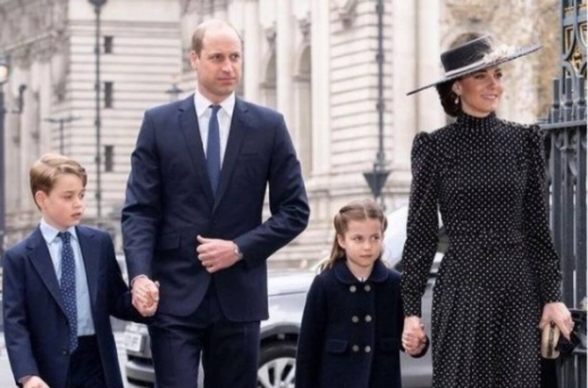 Hija del príncipe William y Kate Middleton encanta a todos con su carisma, incluyendo al arzobispo