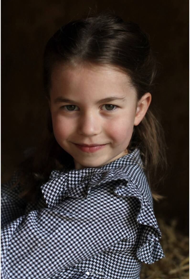 La princesa Charlotte es la nieta preferida de Carlos III. - Créditos: Instagram