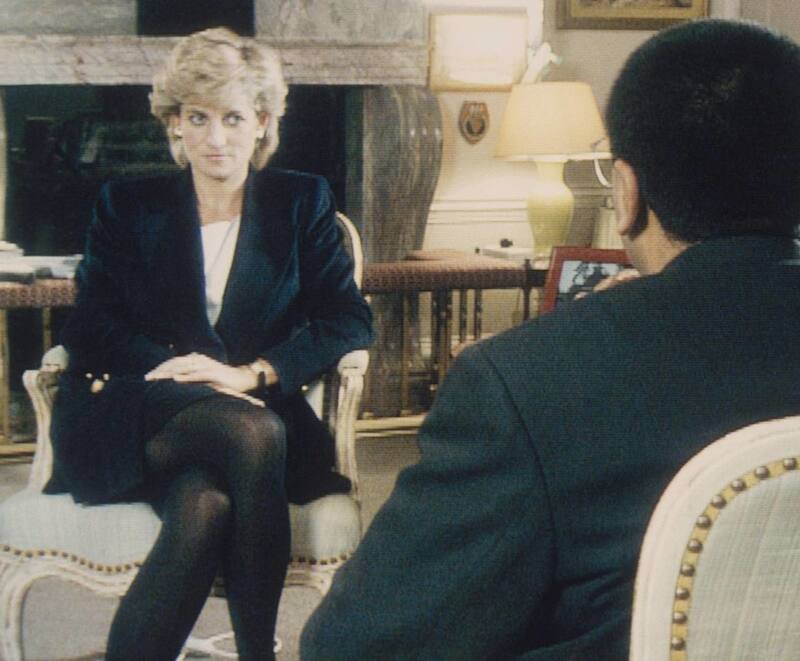 La Princesa Diana y la infame entrevista con Martin Bashir. - Créditos: BBC