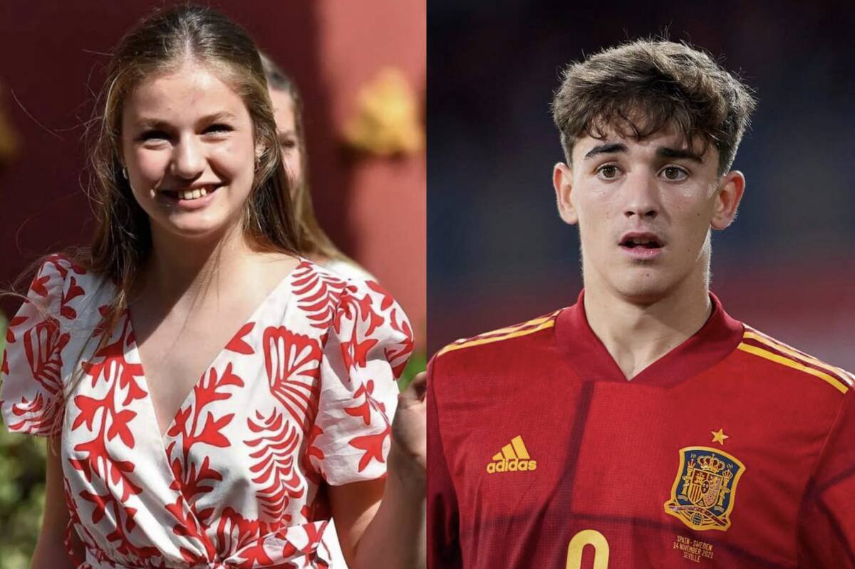La princesa Leonor se escapó para tener una cita con Gavi: así fue la cita a escondidas - Créditos: Especial