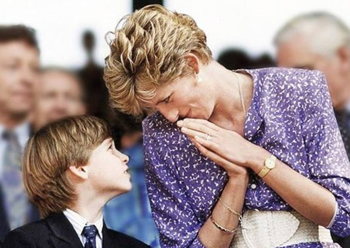 La promesa que le hizo el príncipe William a Lady Di - Créditos: Instagram