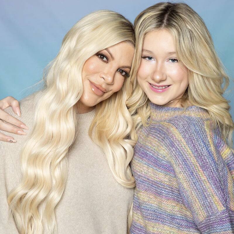La rara enfermedad que tiene la hija de Tori Spelling - Créditos: Instagram