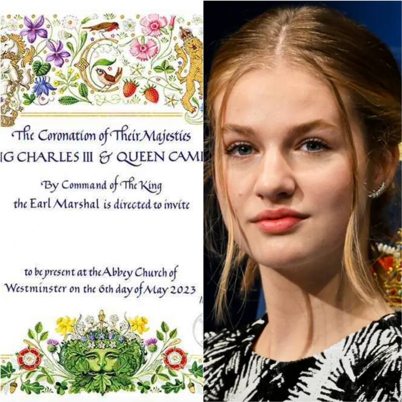 La razón por la que cancelaron la invitación de la princesa Leonor a la coronación del rey Carlos III - Créditos: Especial