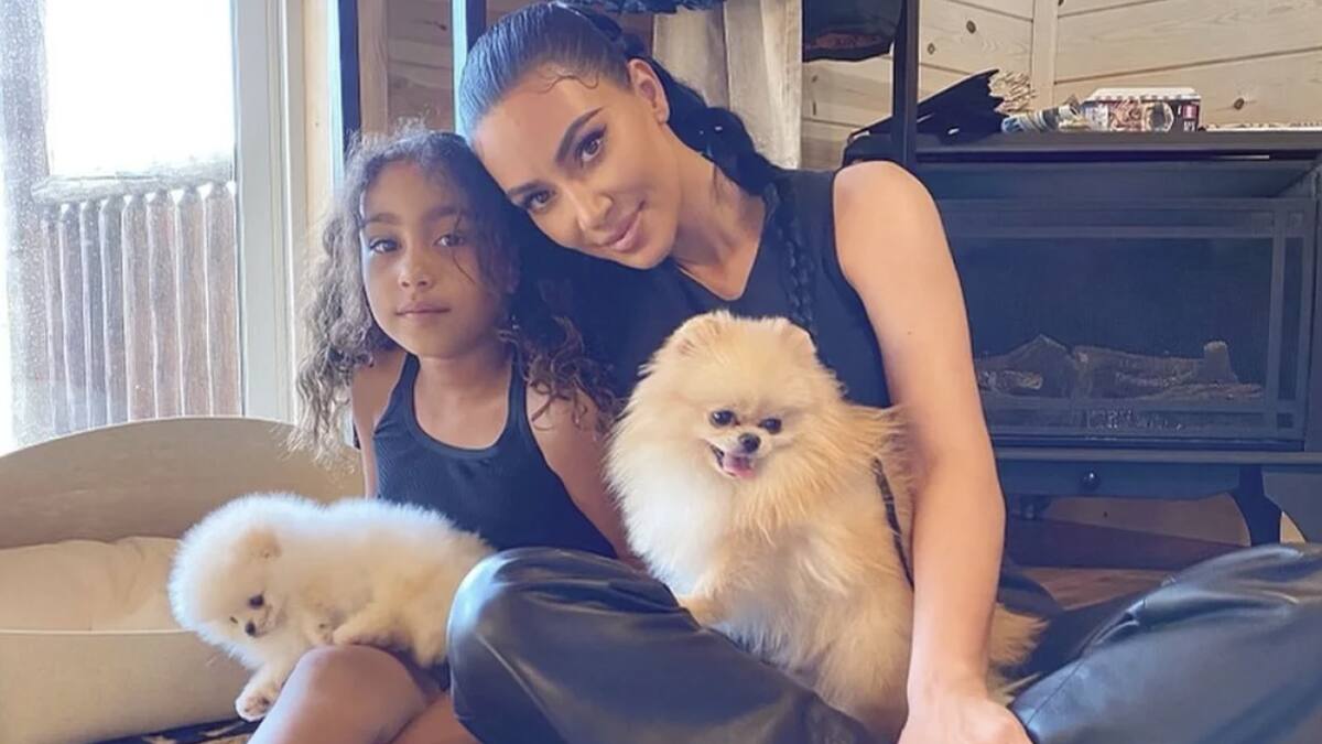 Kim Kardashian recibe críticas luego de que North revelara dónde guarda a sus perros