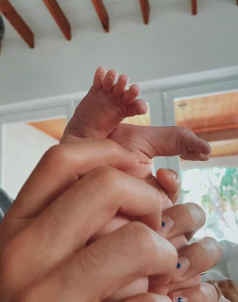 La reacción de Montaner a la foto de Índigo - Créditos: Instagram