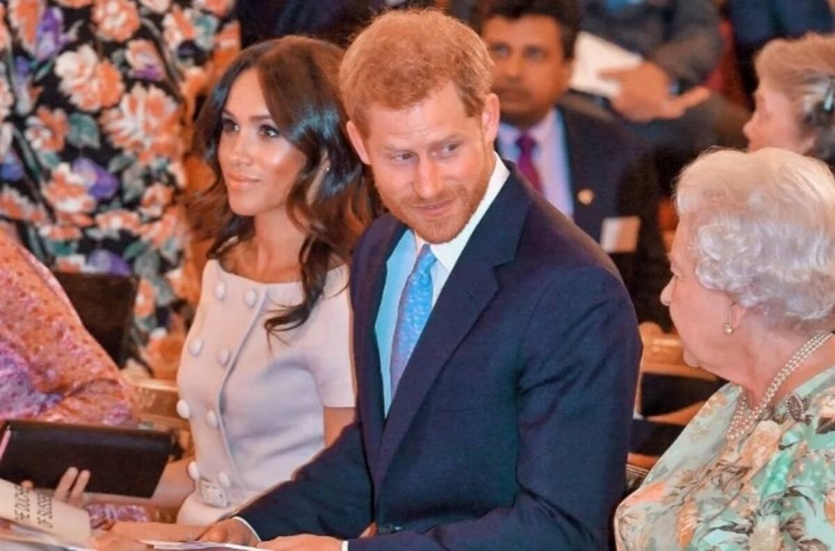 La reina Isabel II mostró su preocupación porque Harry estaba “demasiado enamorado” de Meghan