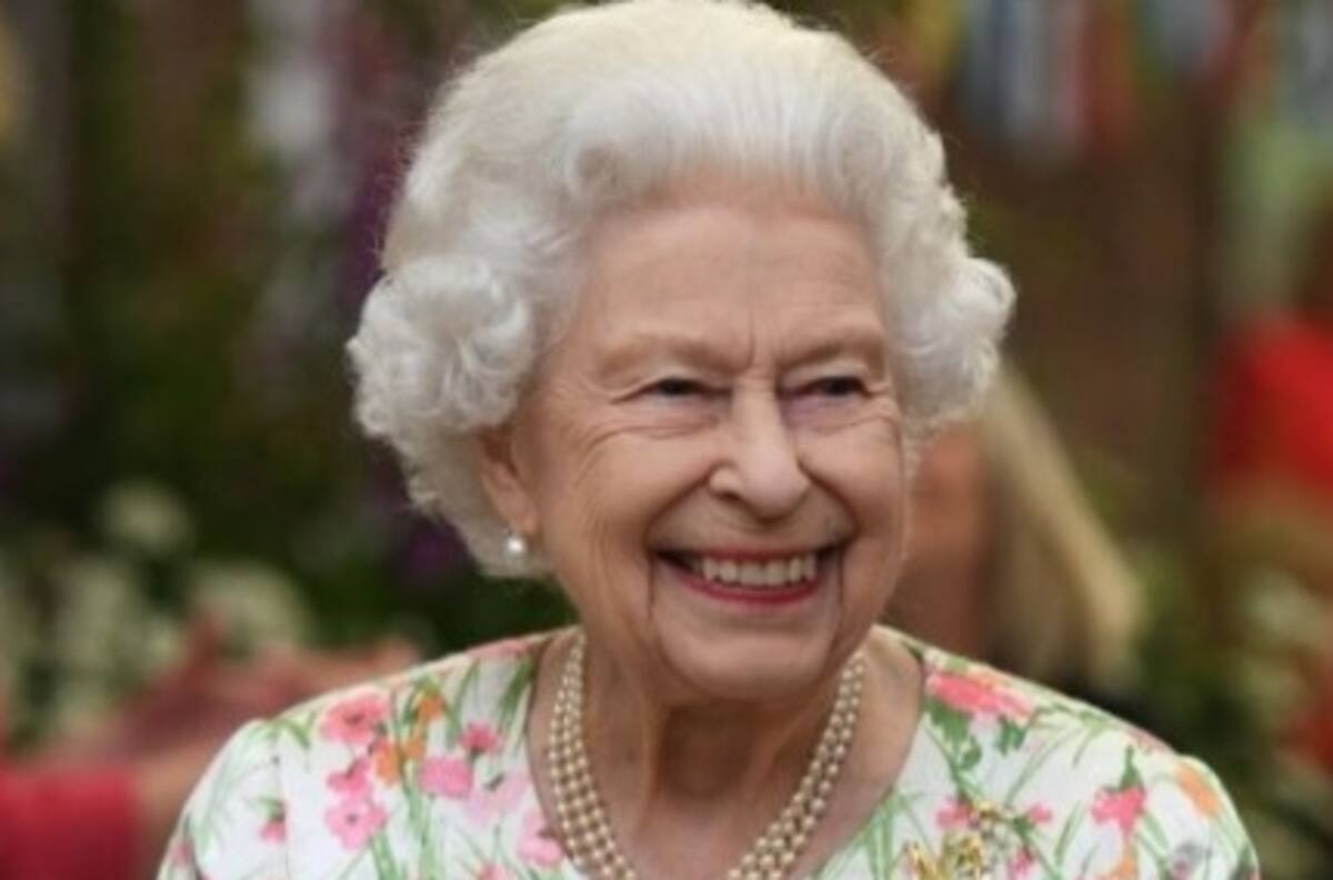 Este fue el primer evento público de la reina Isabel II tras recuperarse de Covid-19