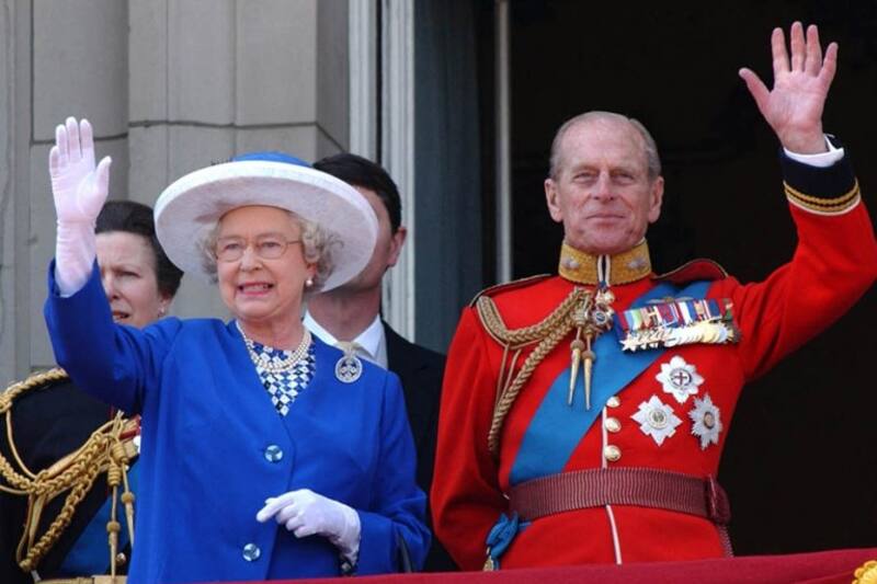 La reina y el duque vivieron separados durante los último años de Felipe. - Créditos: Twitter