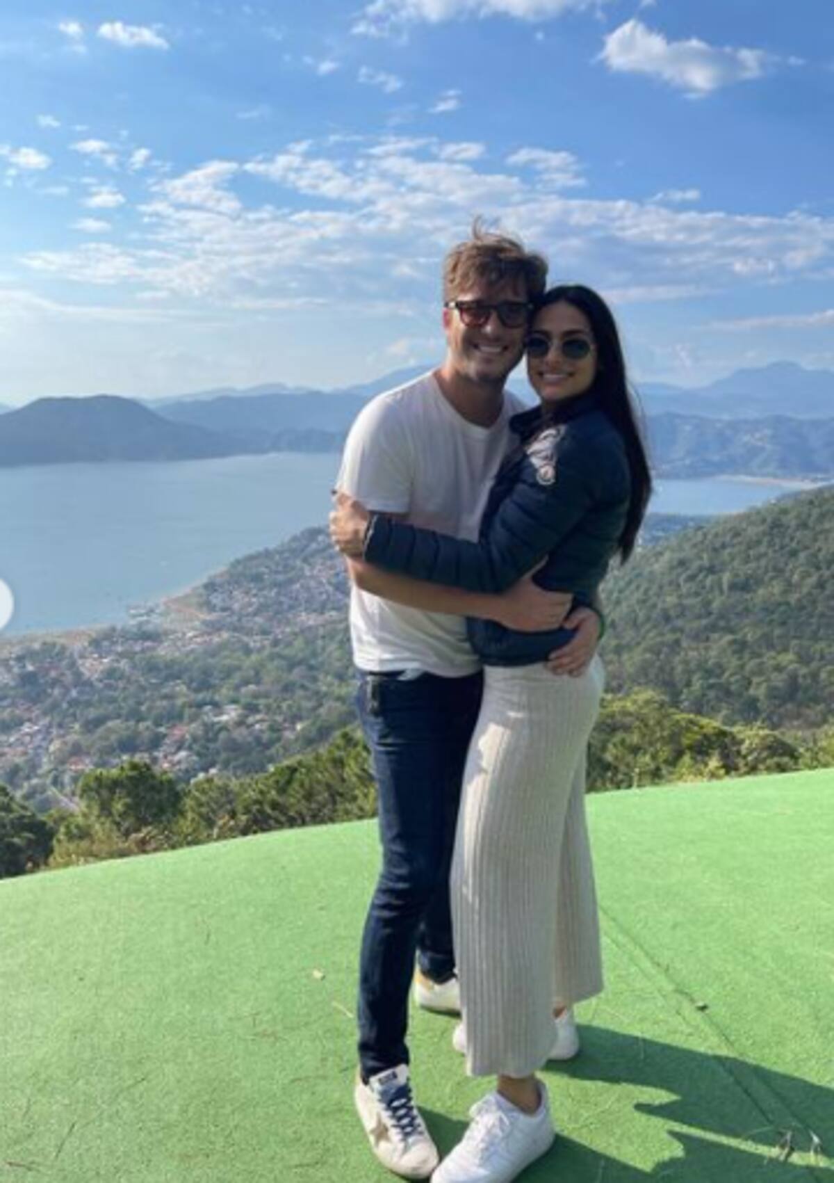 La romántica dedicatoria de Diego a Renata Notni - Créditos: Instagram
