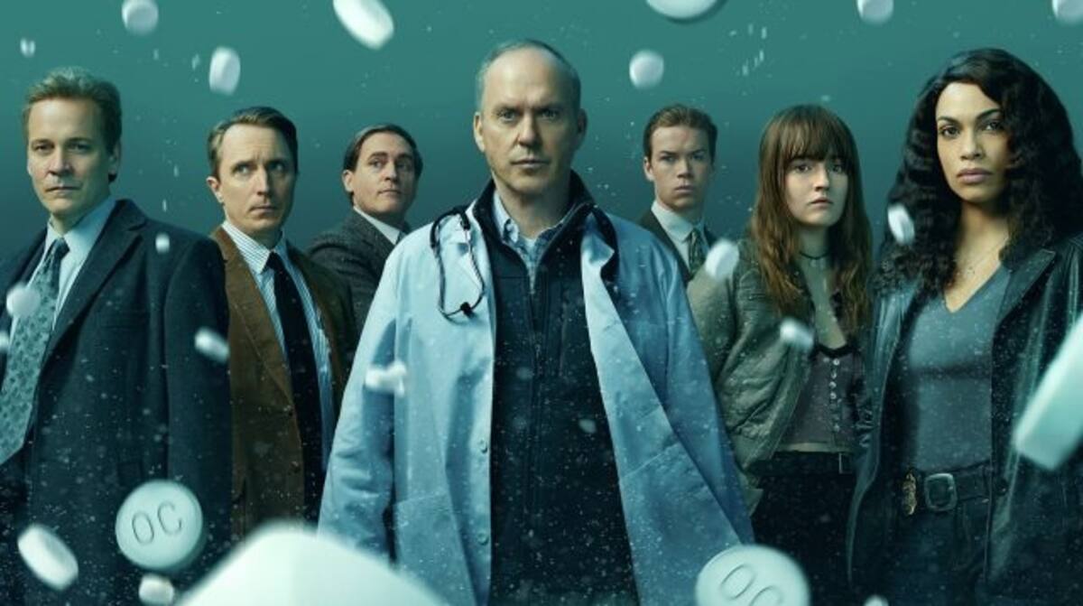 La serie dramática 'Dopesick', protagonizada por Michael Keaton, fue destrozada por la crítica - Créditos: Twitter @WAMU88.5