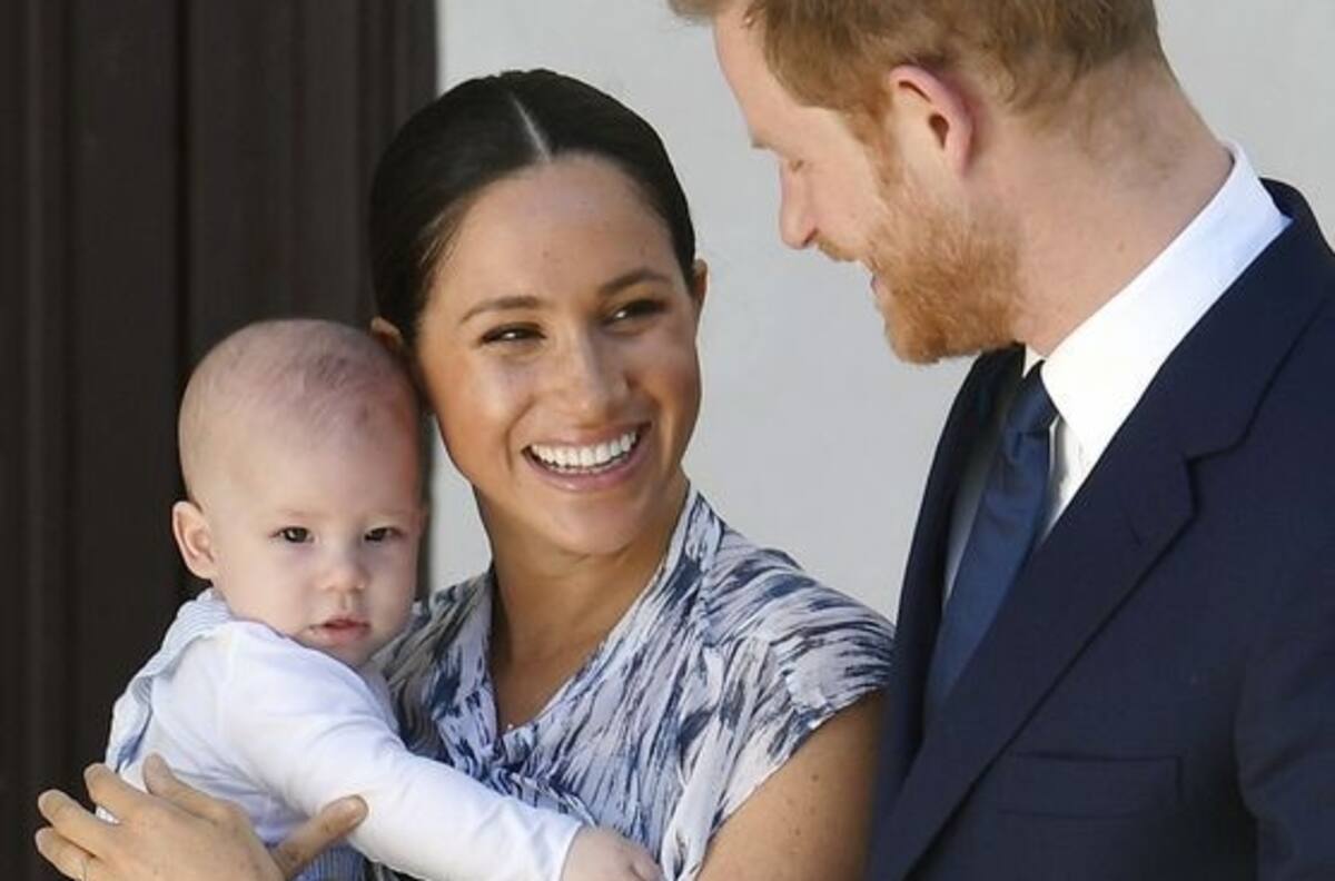 La tierna imagen del Príncipe Archie que se hizo viral el día de su cumpleaños