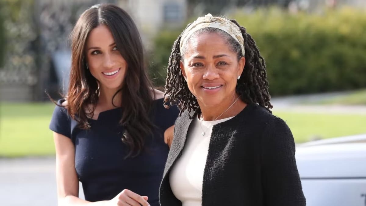 Madre de Meghan Markle lleva siempre cerca a sus nietos Archie y Lilibet en tierno detalle