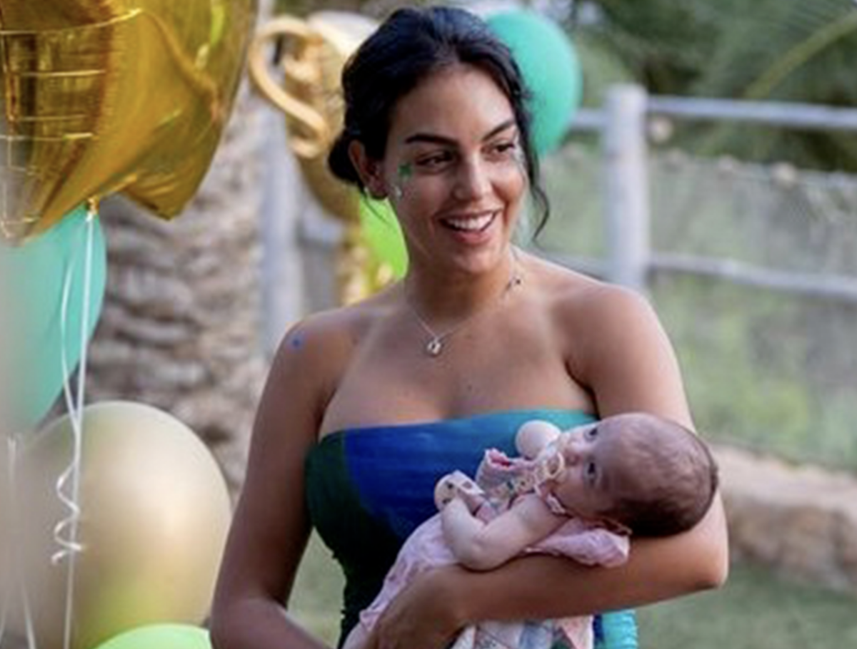 La tierna reacción de la bebé de Georgina Rodríguez y Cristiano Ronaldo a la pasión de su mamá - Créditos: Instagram