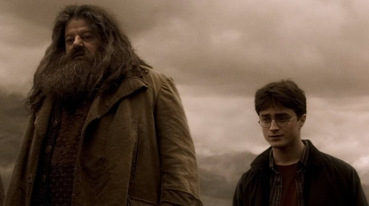 La triste despedida de Daniel Radcliffe a Robbie Coltrane, 'Hagrid' en 'Harry Potter' - Créditos: Twitter