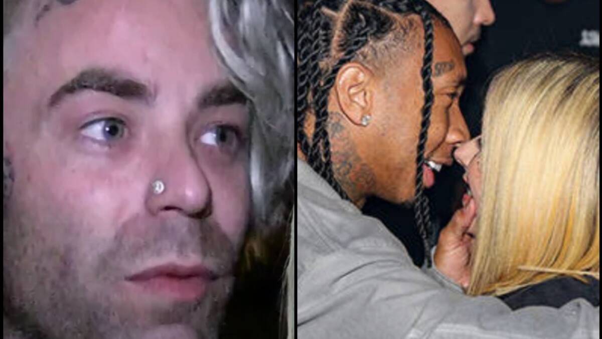 La triste reacción del ex prometido de Avril Lavigne al beso de la cantante con Tyga