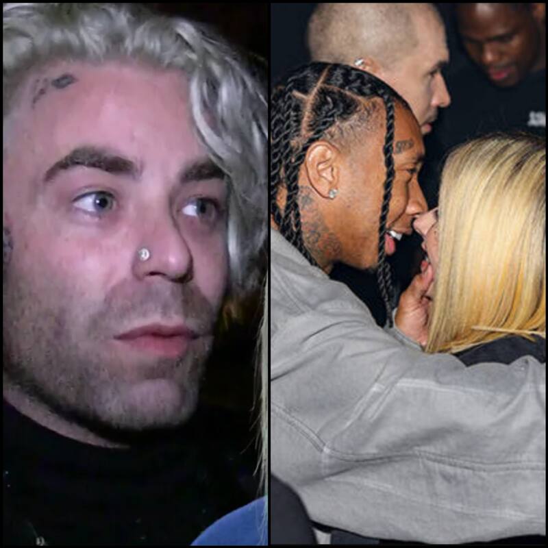 La triste reacción del ex prometido de Avril Lavigne al beso de la cantante con Tyga - Créditos: Especial