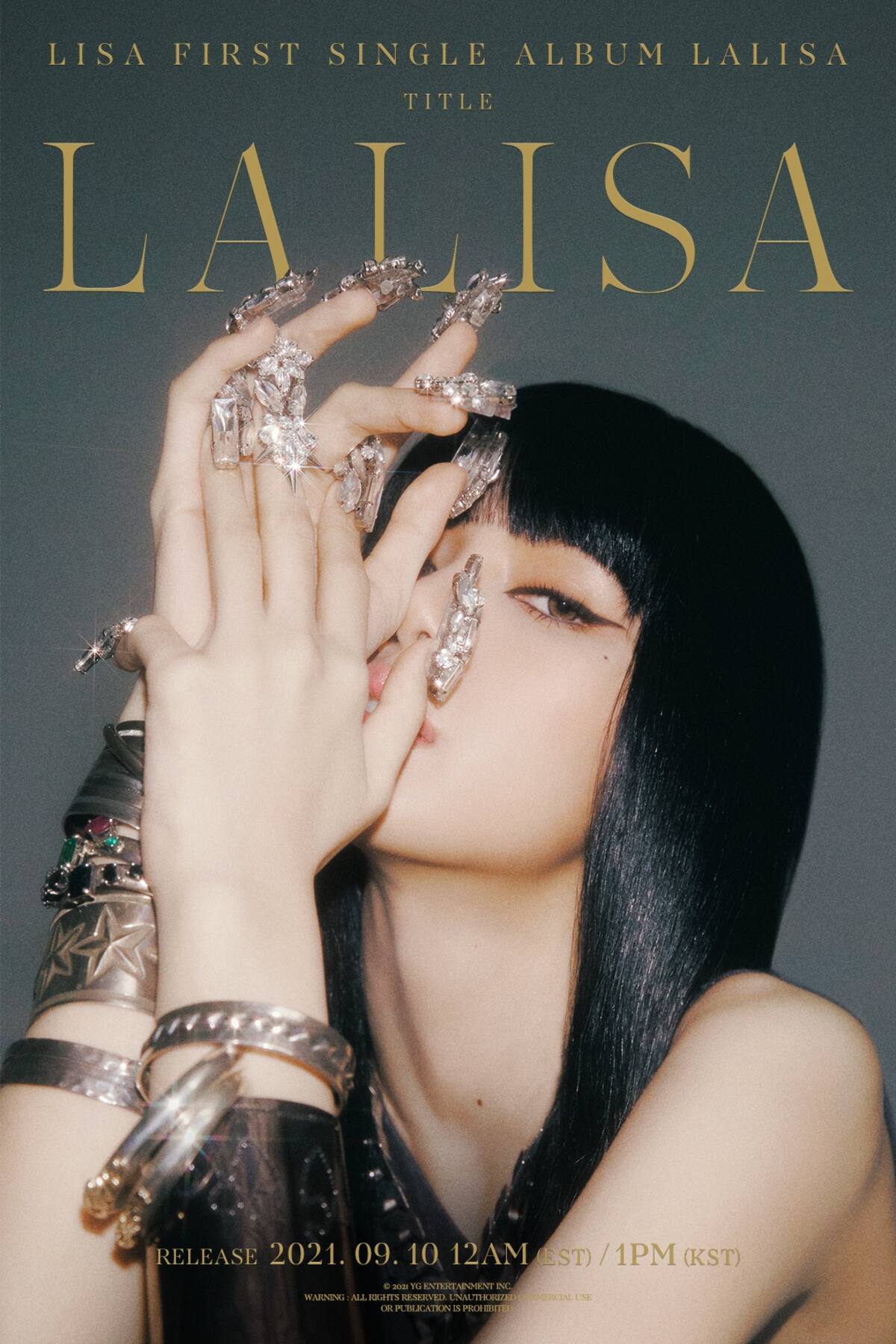'LALISA' El álbum en solitario de la intérprete rompió récords en pre-órdenes. - Créditos: YG Entertainment