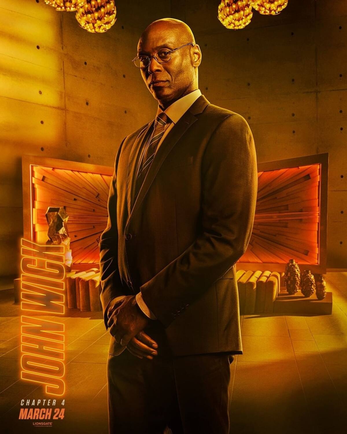 Lance Reddick es conocido por sus papeles en 'Lost' y en la saga 'John Wick' - Créditos: Instagram