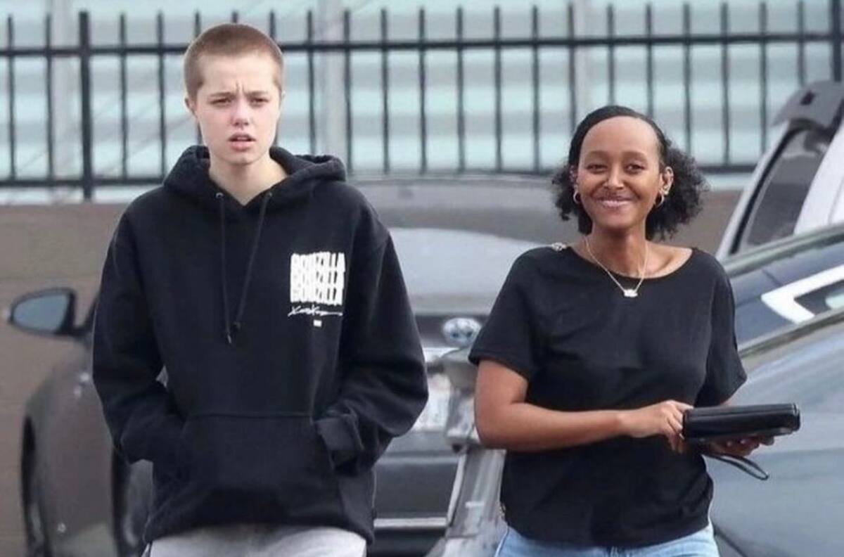 Shiloh y Zahara Jolie-Pitt se van de compras por Los Ángeles sin la compañía de Angelina Jolie