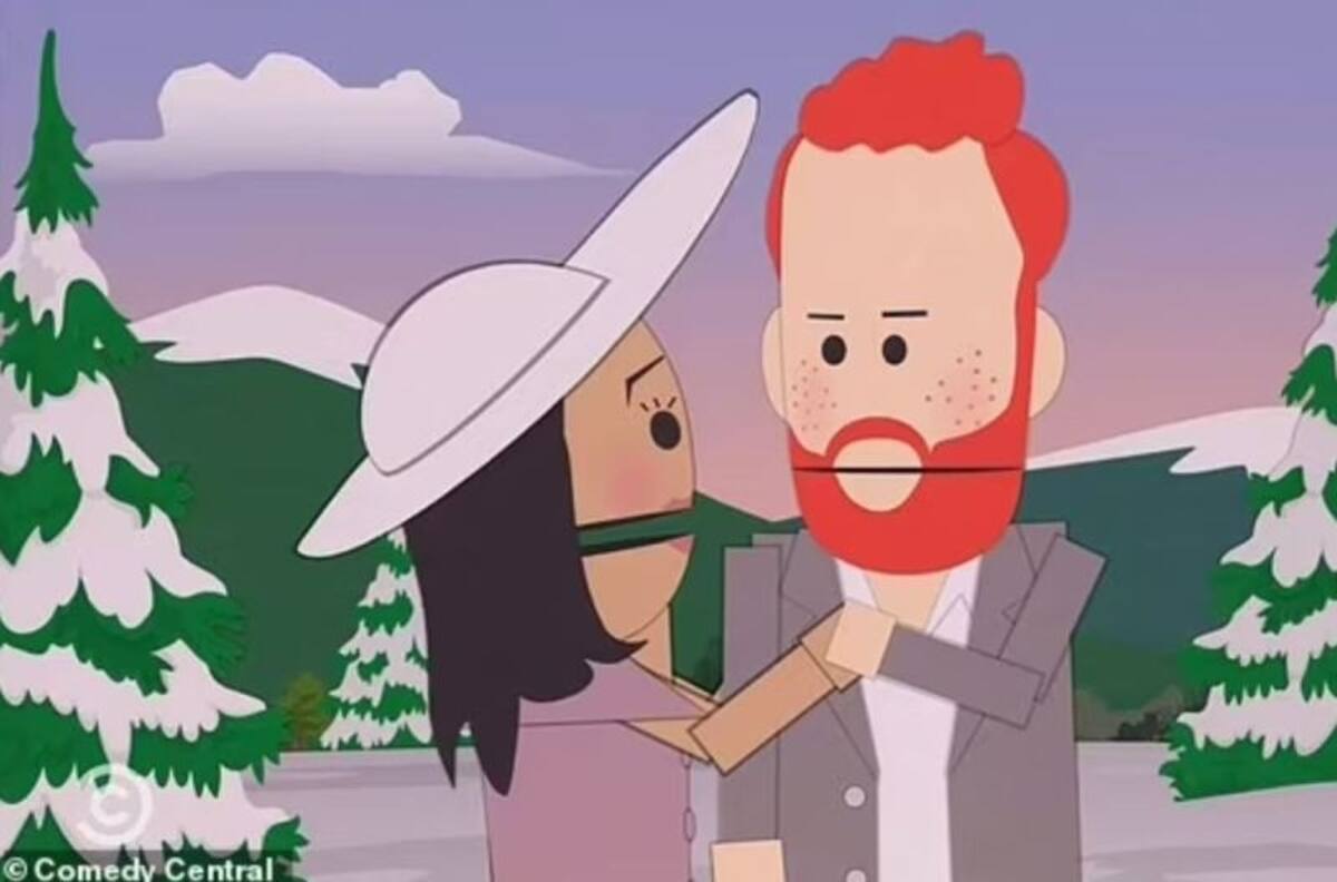 Serie de dibujos animados se burla despiadadamente del Príncipe Harry y Meghan Markle