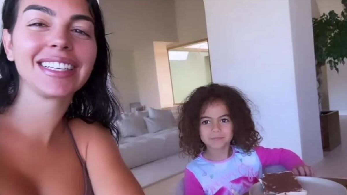 Las dulces palabras de Alana Martina a su madre, Georgina Rodríguez