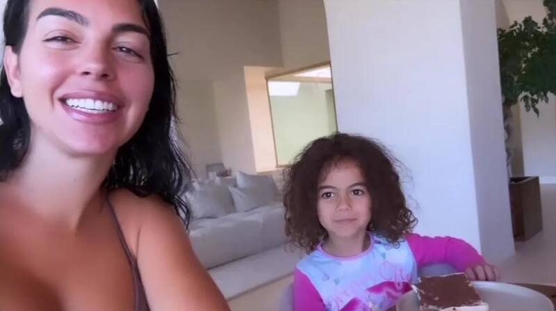 Las dulces palabras de Alana Martina a su madre, Georgina Rodríguez - Créditos: Instagram