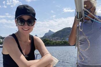 Las fotos de Ludwika Paleta en la playa que reafirman que es la extranjera más guapa de México