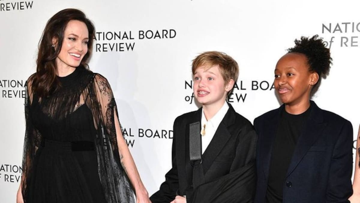 Shiloh y Zahara Jolie-Pitt se recortan el cabello para apoyar a su madre Angelina Jolie