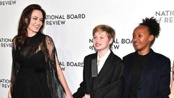 Shiloh y Zahara Jolie-Pitt se recortan el cabello para apoyar a su madre Angelina Jolie